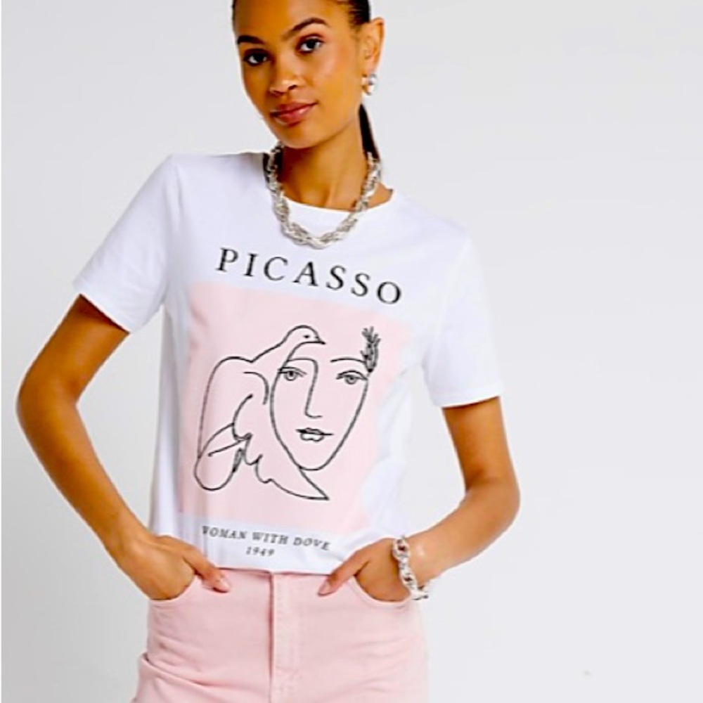 River Island Picasso Tshirt